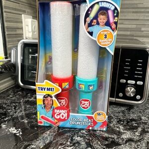 Color Beat Drumsticks - Red & Teal